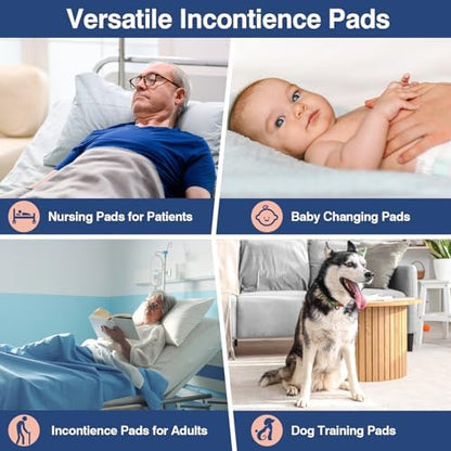 MKISS multi purpose disposable underpad being utilized for elderly care and overnight furniture safeguarding.