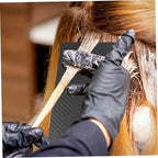 Professional hair dye tools for precise root coloring