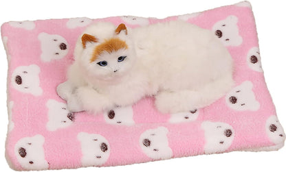 Large size hypoallergenic cat bed mat in modern design