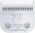 Oster CryogenX Detachable Pet Clipper Blade Size 7F front view professional grooming tool