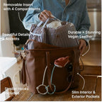 Parker Baby Willow Tote Bag paired with included matching changing pad.