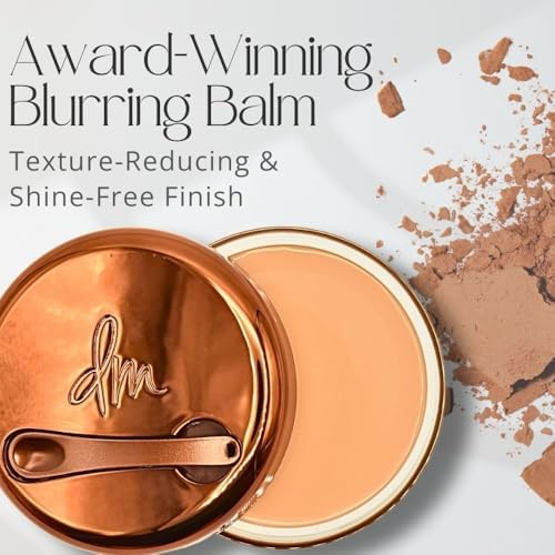 Close up of Danessa Myricks balm-to-powder texture for oil control