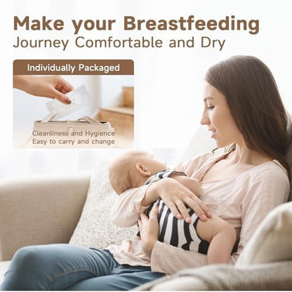 Dafi disposable breast pads demonstrating leak proof layer