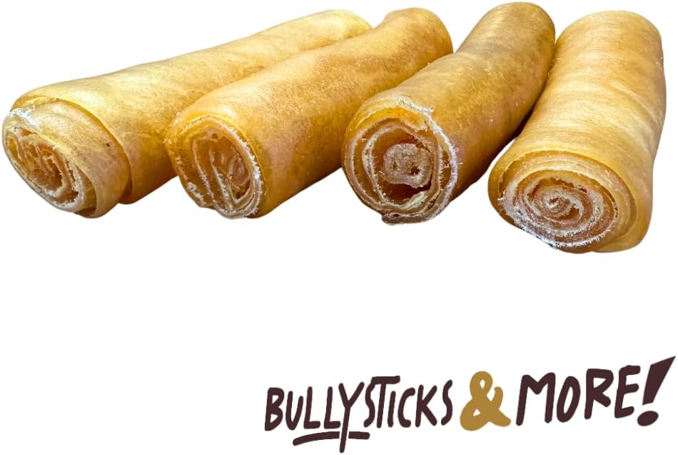Extra thick beef collagen rolls 4 count package