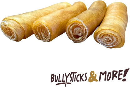 Extra thick beef collagen rolls 4 count package