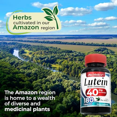 Fito Medic's Lab Lutein and Zeaxanthin supplement packaging layout
