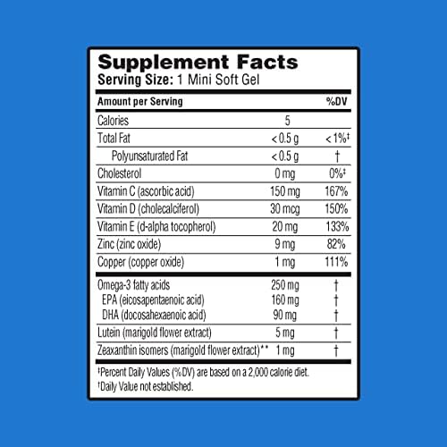Authentic Ocuvite eye health supplement imported bottle