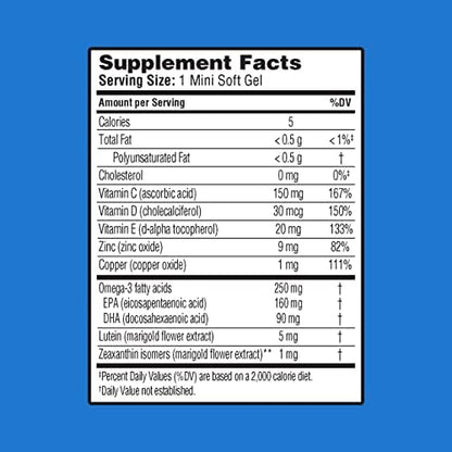 Authentic Ocuvite eye health supplement imported bottle