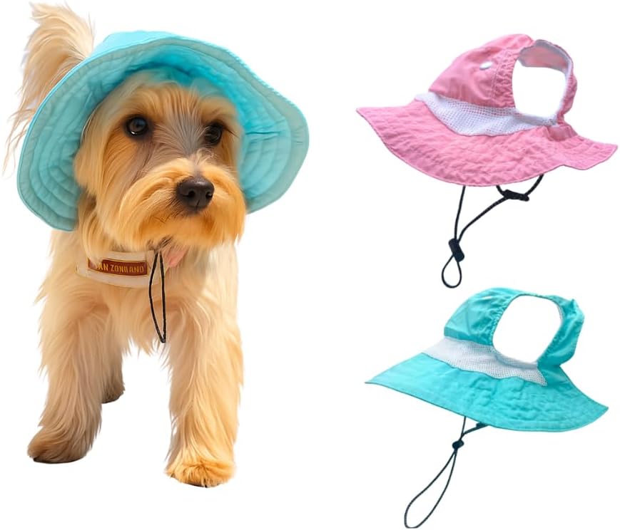 Breathable nylon material texture on Vodafulgir dog hat
