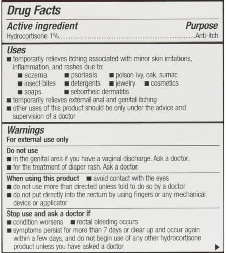 Authentic USA imported Kirkland hydrocortisone cream for skin inflammation and rashes.