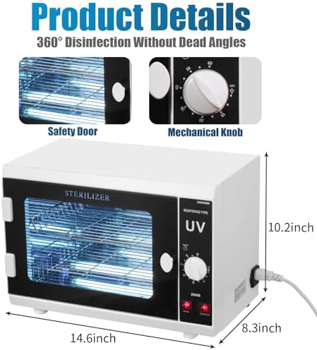 Tesiplz sanitizing machine safety door feature