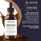 Ojio Lugols Iodine Solution packaging and box overview