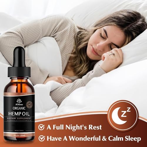 Hmone Organic Hemp Oil 30ml Bottle Front View
