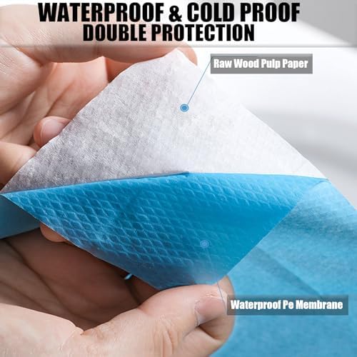 Waterproof polyethylene bottom film on Rgqphantom disposable toilet liners