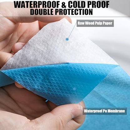Waterproof polyethylene bottom film on Rgqphantom disposable toilet liners