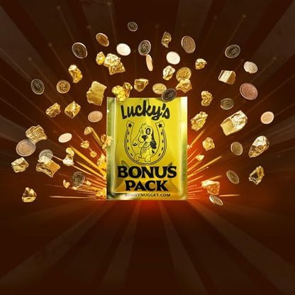 Natural gold flakes panned from Bobby Nugget paydirt