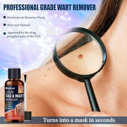 Yuejoikl fast acting skin tag remover ingredients including botanical extracts.