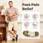 FitVille extra wide width shoes for men designed for swollen feet and neuropathy
