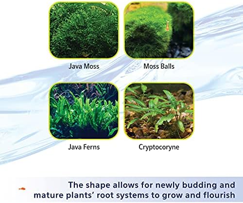 Side profile of Aqueon plant and shrimp substrate packaging