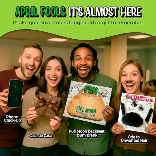 FUN Delivery electronic cricket prank toy showcasing the sleek upgraded shape for easy concealment.