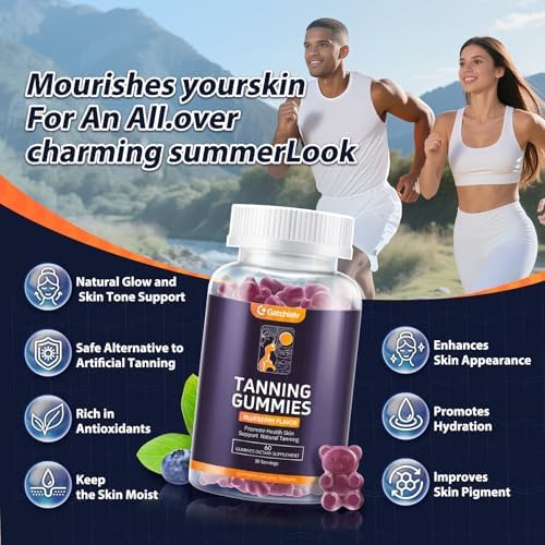Gatchialv antioxidant skin wellness supplement bottle lifestyle angle