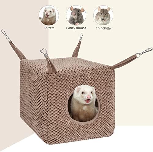 Polar fleece small pet hammock texture and fabric detail