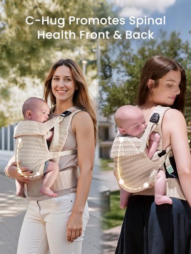 Close up of breathable mesh fabric on Grownsy carrier