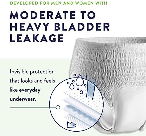 Prevail disposable adult diaper showing maxsorb gel technology layers