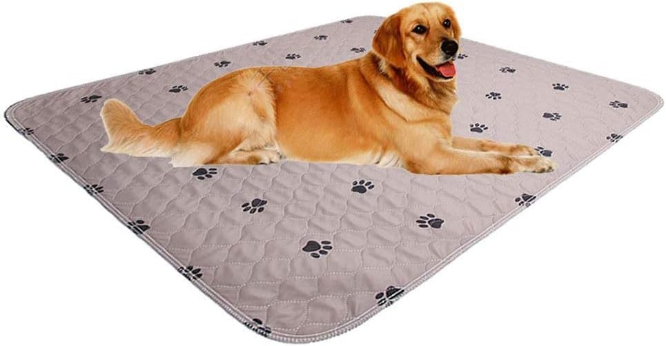 Washable Dog Pee Pads with Puppy Grooming Gloves,Puppy Pads,Reusable Pet Training Pads,Large Dog Pee Pad,Waterproof Pet Pads for Dog Bed Mat,Super Absorbing Whelping Pads - Image 10