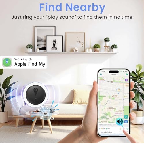 Novzix iOS tracking device showing the premium water resistant magnetic casing design