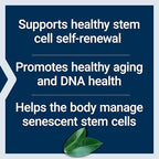 Life Extension GeroProtect Stem Cell back label ingredients panel
