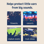 Foldable 3M earmuffs for kids storage view