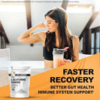 It's Just! L-Glutamine Powder fitness and recovery lifestyle