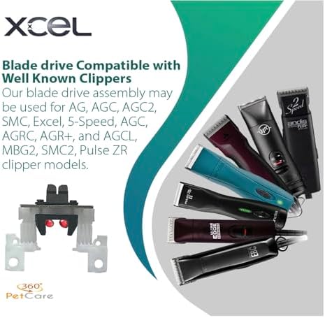 Xcel clipper part compatible with Andis AGC and AGR series