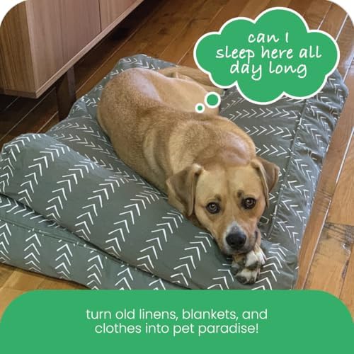 Molly Mutt imported premium USA dog bed cover packaged look