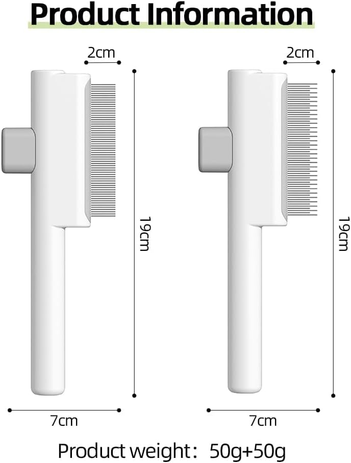 Demonstration of fur removal from Marchul pet comb