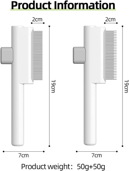 Demonstration of fur removal from Marchul pet comb
