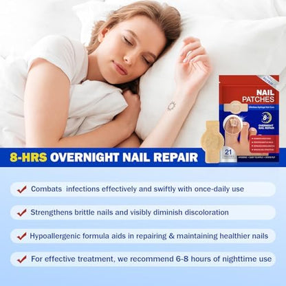 USA imported professional grade toenail correction and hydration patches.