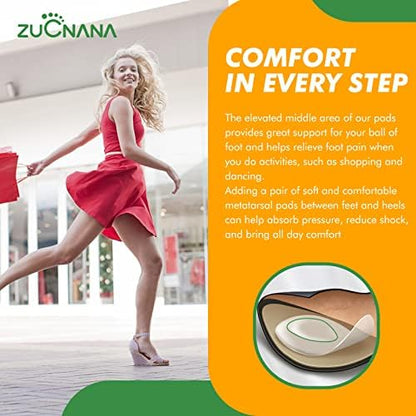ZUCNANA foot pain relief pads for Morton's Neuroma and bunions