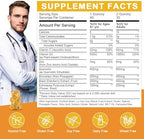 WOGORGT Quercetin Gummies nutritional supplement label details