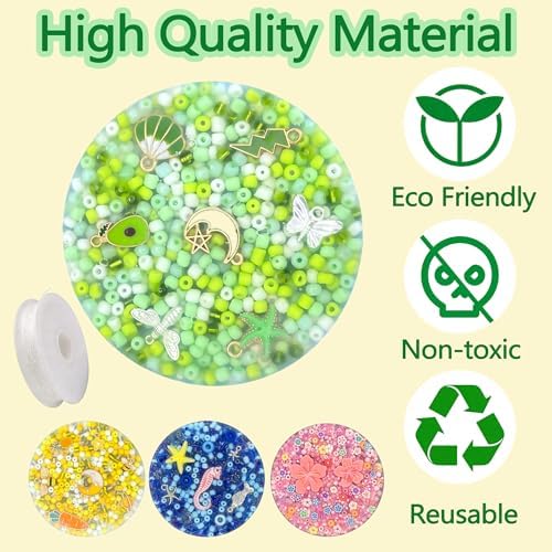 Adult using fingers to peel colorful glass beads out of an authentic Yiranok silicone pad