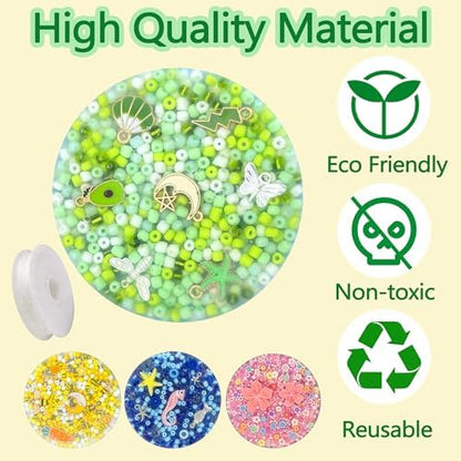 Adult using fingers to peel colorful glass beads out of an authentic Yiranok silicone pad