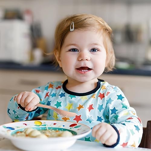 Poikshark dishwasher safe kids fork and spoon collection