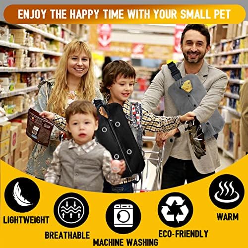 Watfoon bearded dragon carrier sling bag