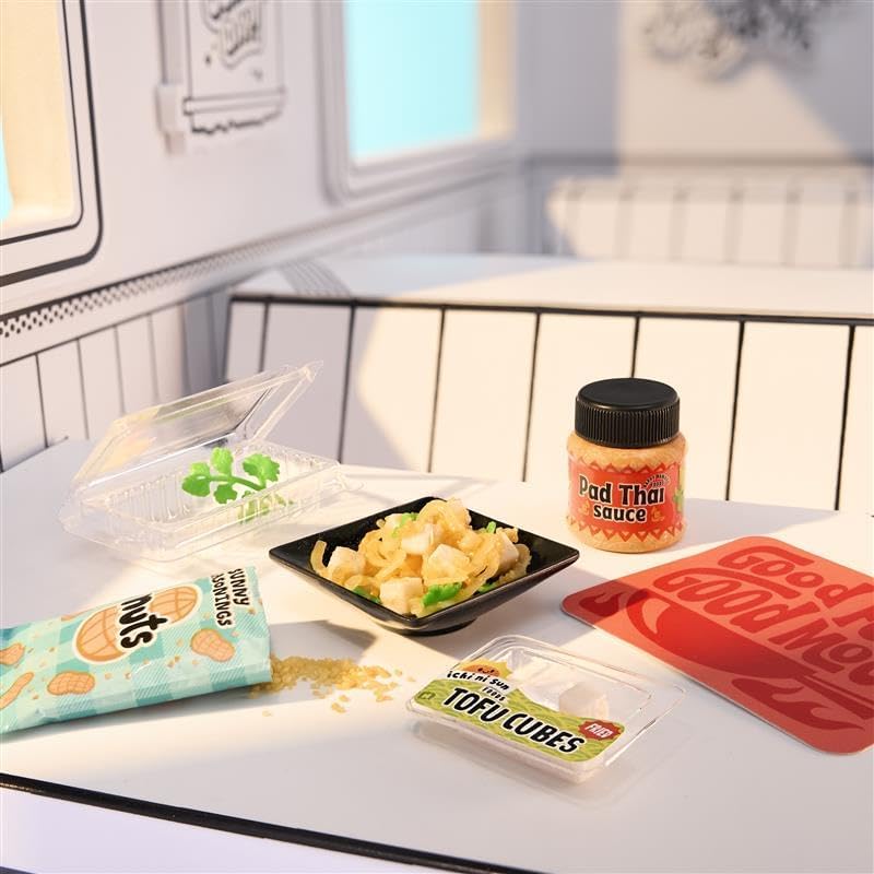 Close up view of the NFC recipe card included in the mystery blind packaging