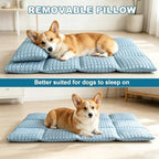Demonstration of the machine washable five layer support system of the GOLOPET cooling bed