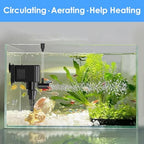 AquaMiracle fish tank pump with venturi aeration tubing