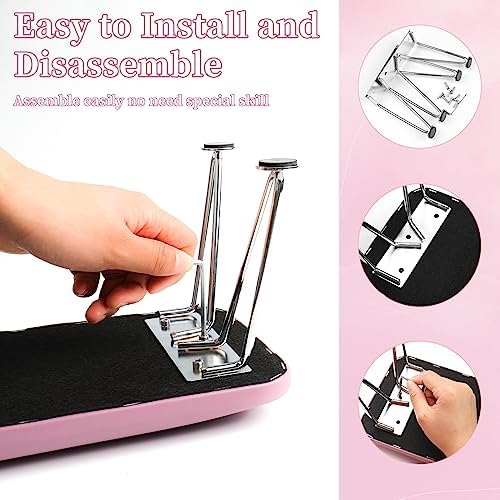 Professional nail technician using Bomoqing arm rest