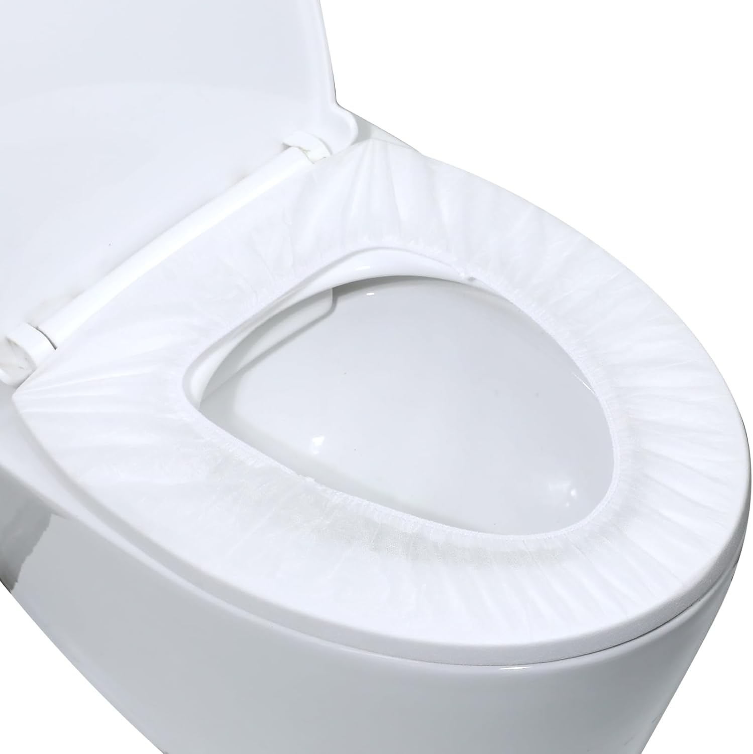 Sliverdew disposable toilet seat covers ten pack front view showing the retail packaging.