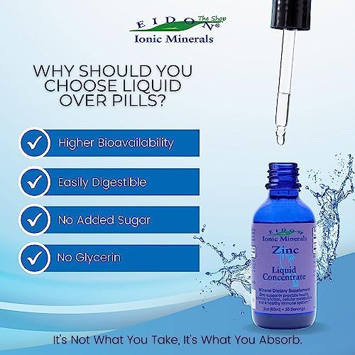 Eidon dietary supplement dropper bottle for immune support